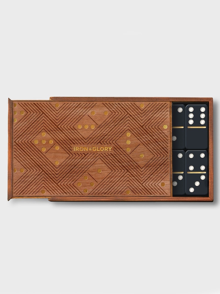 Suck UK Brown Dominoes - Image 1 of 6 Suck UK Brown Dominoes - Image 1 of 6