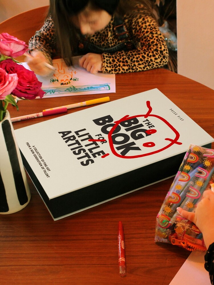 Suck UK Cream Suck UK Cream Big Book For Little Artists - Image 1 of 6 Suck UK Cream Suck UK Cream Big Book For Little Artists - Image 1 of 6