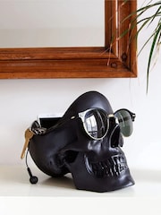 Suck UK Black Skull Tidy - Image 1 of 5