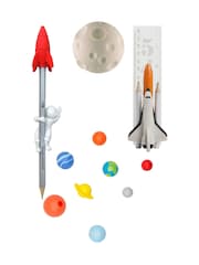 Suck UK White Space Stationery Set - Image 1 of 5