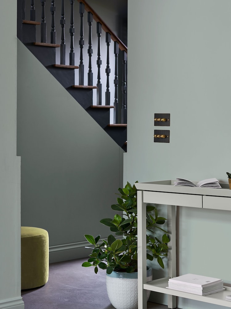 Laura Ashley Grey Green Matt Emulsion 2.5Lt Paint - Image 1 of 4