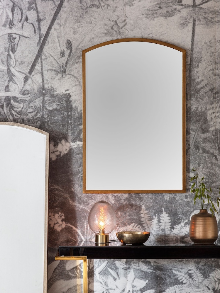 Gallery Home Gold Ashford Antique Arch Mirror - Image 1 of 2 Gallery Home Gold Ashford Antique Arch Mirror - Image 1 of 2