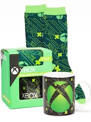 Vanilla Underground Green Xbox Pusheen Green Mug and Sock Set - Image 1 of 5