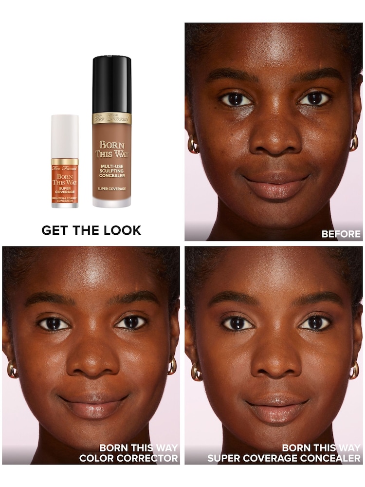 Too Faced Sunset Born This Way Super Coverage Brighten & Correct Concealer - Image 2 of 4 Too Faced Sunset Born This Way Super Coverage Brighten & Correct Concealer - Image 2 of 4