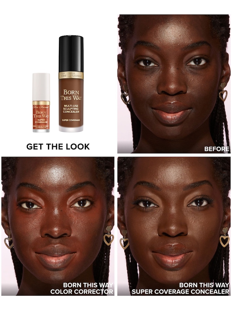 Too Faced Apricot Born This Way Super Coverage Brighten & Correct Concealer - Image 2 of 4