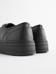 Black Forever Comfort® Patent Cleated Sole Chunky Trainers - Image 7 of 8