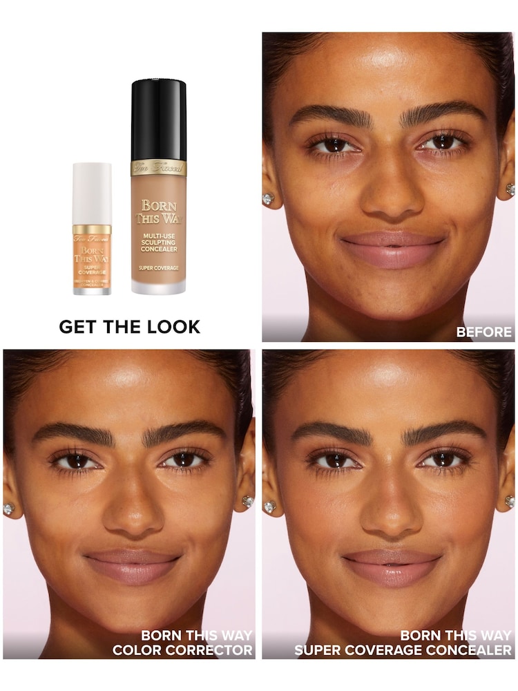 Too Faced Honeycomb Born This Way Super Coverage Brighten & Correct Concealer - Image 2 of 4