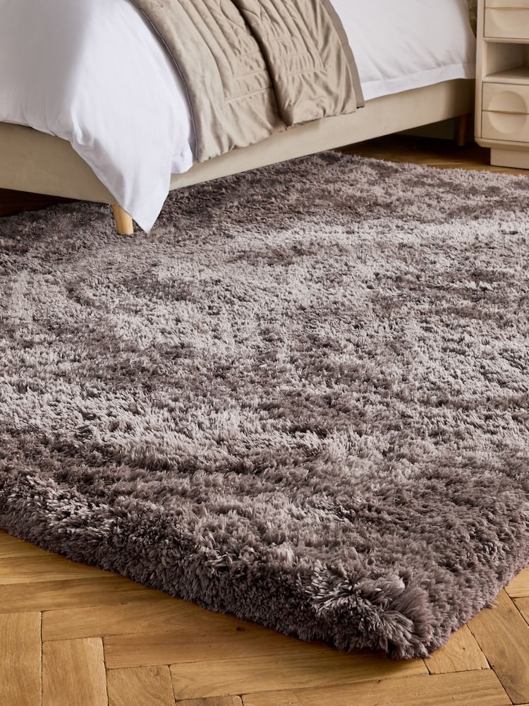 Dark Natural Sumptuously Soft Rug - Image 2 of 6