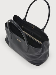 LK Bennett Black Leather Lillian Tote Bag - Image 3 of 4