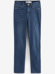 Dark Blue Power Stretch Slim Jeans - Image 5 of 6