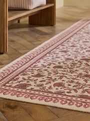 Pink Mabel Woodblock Runner - Image 2 of 4