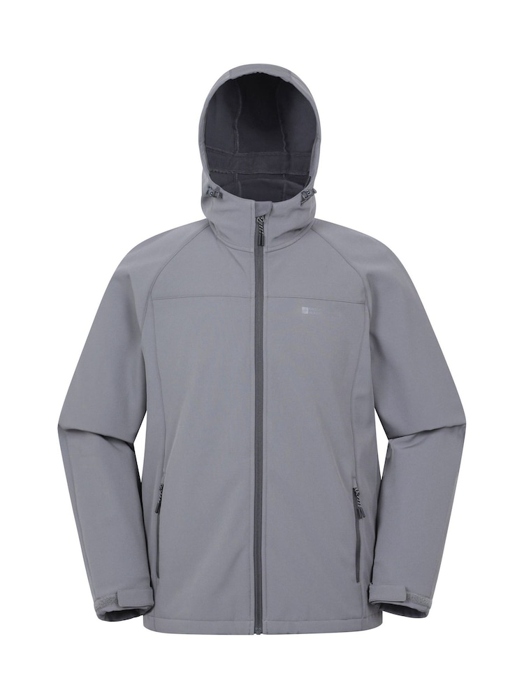 Mountain Warehouse Exodus Water-Resistant Softshell Jacket - Imagen 1 de 6 Mountain Warehouse Exodus Water-Resistant Softshell Jacket - Imagen 1 de 6