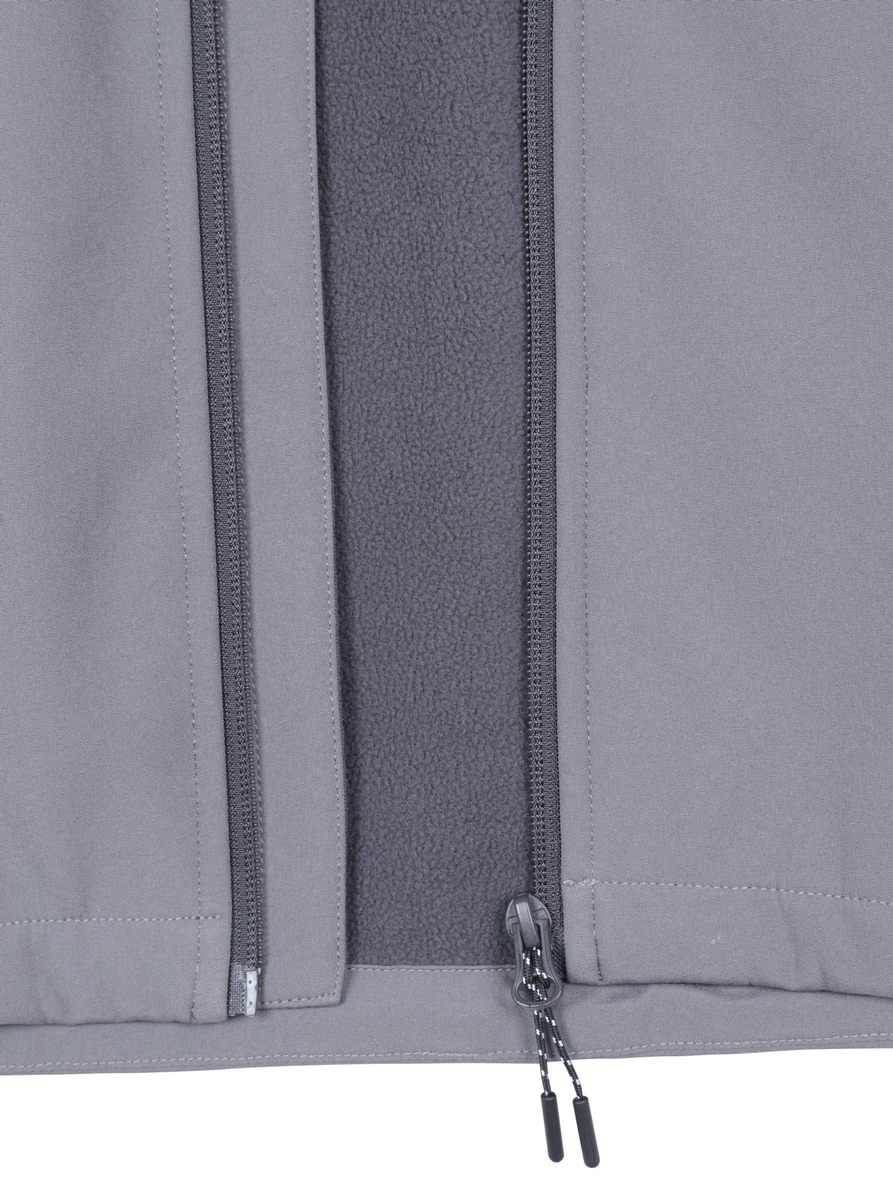 Buy Mountain Warehouse Grey Exodus Water-Resistant Softshell Jacket ...
