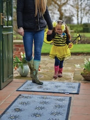 Hug Rug Grey Bees Runner - Image 1 of 2