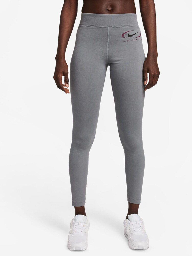 Nike Dark Grey High Rise Vintage Leggings - Image 1 of 5