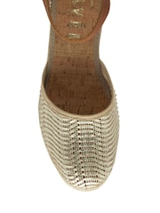 Gold - Ravel Gewebte Espadrilles - Bild 4 von 4
