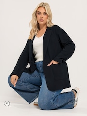 Блейзер с открытыми краями Yours Curve - Изображение 3 7
