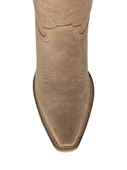 Ravel Light Brown Leather Calf High Cowboy Western Boots - Image 3 of 4