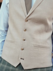 neutre - Gilet de costume texturé - Image 3 de 9