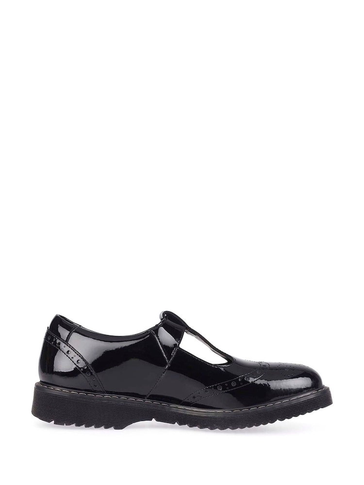 Start-Rite Imagine T-Bar Black School Shoes Standard Width Fitting - Image 2 of 6