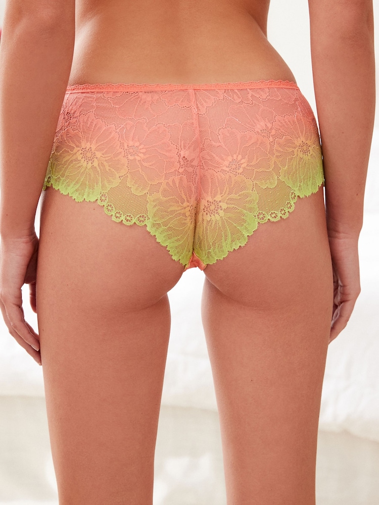 Ombre Print Lace Short Knickers - Image 2 of 5