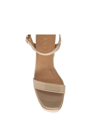 Ravel Nude Strappy Open Toe Platform Sandals - Image 4 of 4