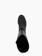 Dune London Black Teller Cleated Buckle Knee High Boots - Image 6 of 6