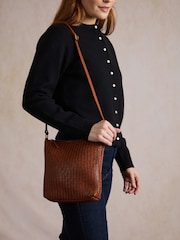 Коричневый - Lakeland Leather Wreay Сумка через плечо - Изображение 1 6