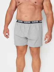 BadRhino Big & Tall Grey Boxers 5 Packs - Image 2 of 7