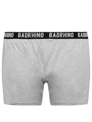 BadRhino Big & Tall Grey Boxers 5 Packs - Image 5 of 7
