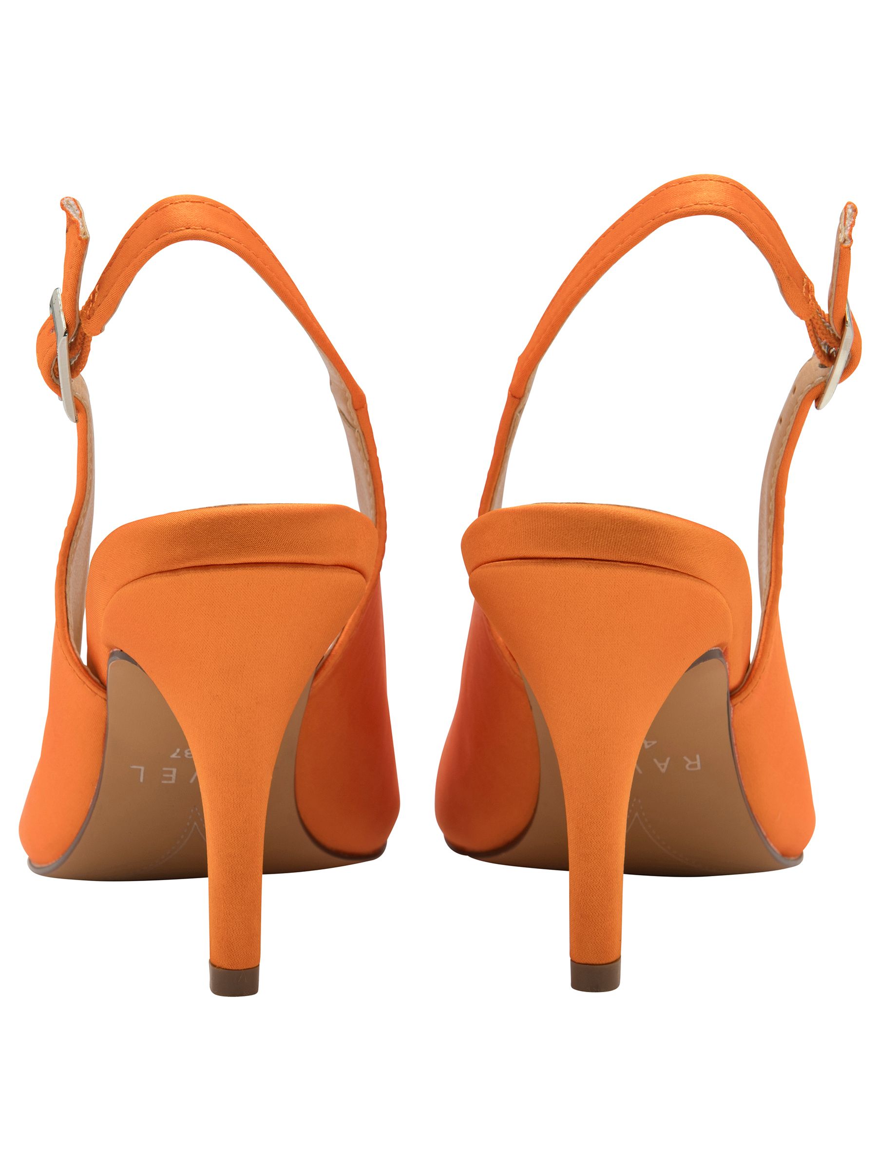 Orange heeled shoes uk discount