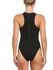 črna - Kopalke Nike Racerback  - Slika 2 iz 2