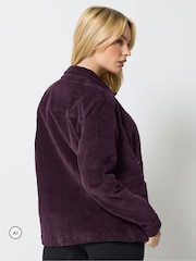 M&Co Purple Corduroy Blazer - Image 3 of 6
