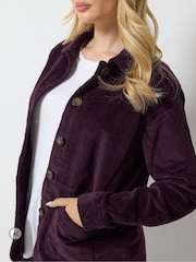 M&Co Purple Corduroy Blazer - Image 4 of 6