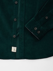 Saltwell Green Corduroy Long Sleeve Shirt - Image 6 of 8