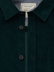 Saltwell Green Corduroy Long Sleeve Shirt - Image 7 of 8