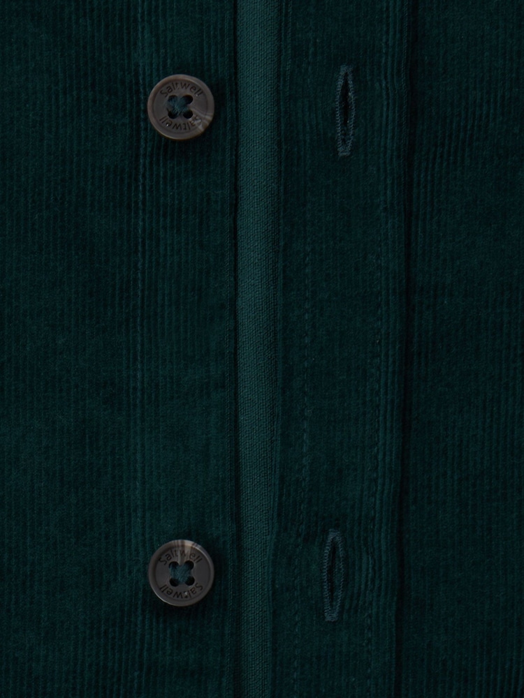 Saltwell Green Corduroy Long Sleeve Shirt - Image 8 of 8 Saltwell Green Corduroy Long Sleeve Shirt - Image 8 of 8