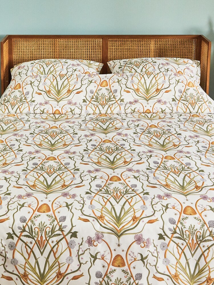 The Chateau by Angel Strawbridge Cream Potagerie Cotton Duvet Cover and Pillowcase Set - Image 1 of 3