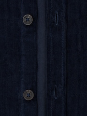 Saltwell Blue Corduroy Long Sleeve Shirt - Image 5 of 8