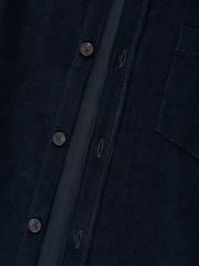 Saltwell Blue Corduroy Long Sleeve Shirt - Image 8 of 8