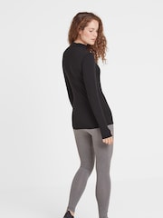 Tog 24 Black Snowdon Thermal Zip Neck T-Shirt - Image 2 of 3