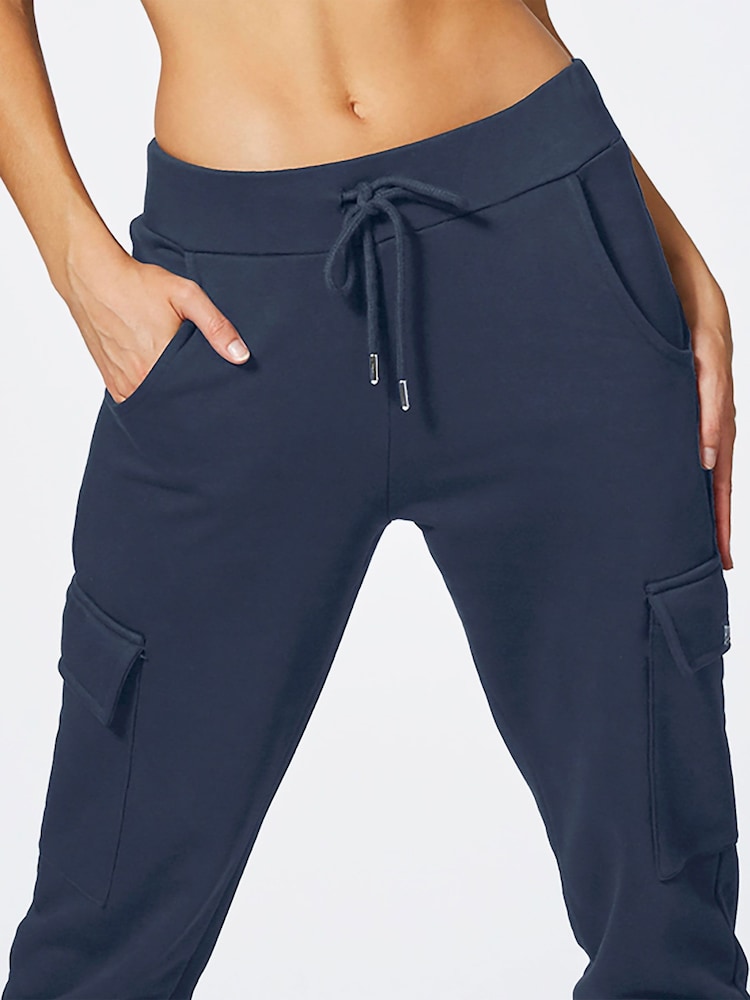 Pineapple Charcoal Grey Womens Cargo Joggers - Image 5 of 6
