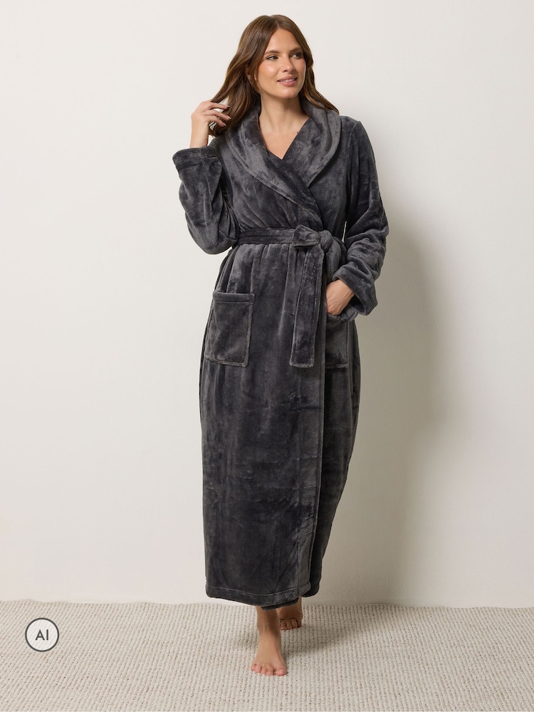 M&Co Super Luxe Maxi šalles halāts - Attēls 1 no 6