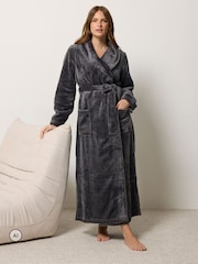 M&Co Super Luxe Maxi šalles halāts - Attēls 2 no 6