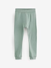Blue/Teal Thermal Leggings 2 Pack (2-16yrs) - Image 2 of 6