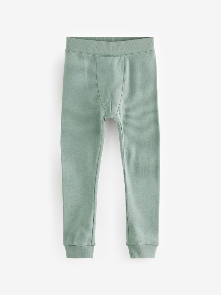 Blue/Teal Thermal Leggings 2 Pack (2-16yrs) - Image 2 of 6