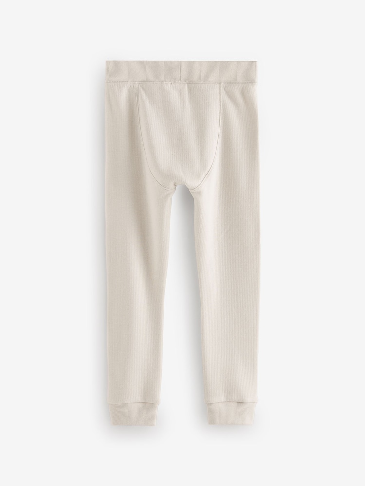 Neutral Thermal Leggings 2 Pack (2-16yrs) - Image 4 of 5