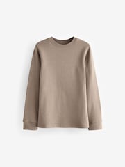 Neutral Thermal Long Sleeve Tops 2 Pack (2-16yrs) - Image 3 of 5
