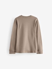 Neutral Thermal Long Sleeve Tops 2 Pack (2-16yrs) - Image 4 of 5