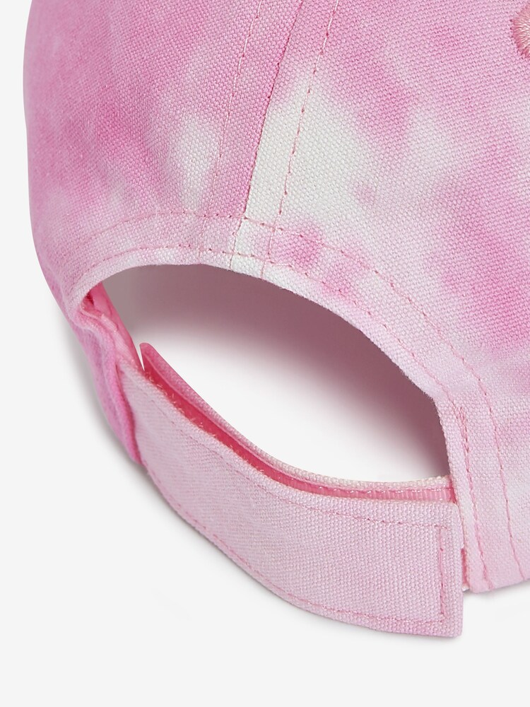 Pink Tie Dye Printed Baseball Cap (3-16yrs) - Image 2 of 2